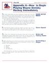 Wayne Gretzky Hockey Atari instructions