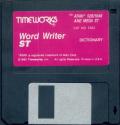Timeworks Word Writer ST Atari disk scan