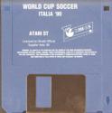 World Cup Soccer Italia '90 Atari disk scan