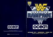 WWF European Rampage Tour Atari instructions