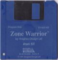 Zone Warrior Atari disk scan