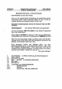 Manual (GER)