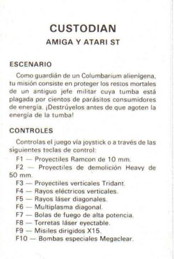 Game manual (Spanish)