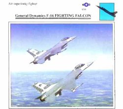 F-16 Falcon Technical Specifications (USA)
