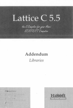Addendum - Libraries (UK)