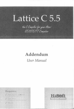Addendum - User Manual (UK)
