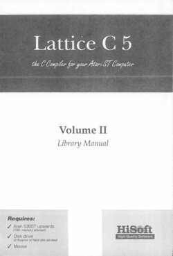 Volume 2 - Library Manual (UK)