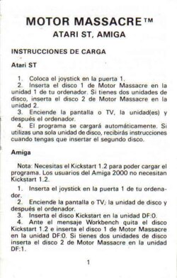 Game manual (Spanish)
