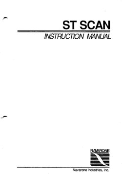 Software manual