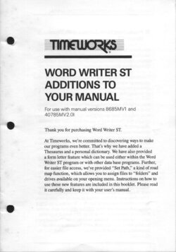 Manual Additions