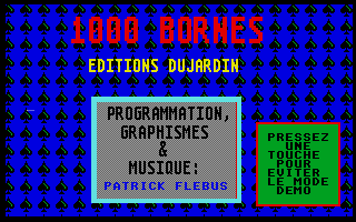 1000 Bornes atari screenshot