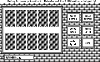 17 und 4 Höller atari screenshot