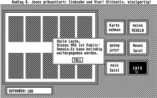 17 und 4 Höller atari screenshot