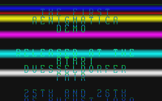 Aenigmatica 1st Demo — screenshot 1