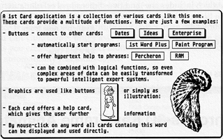 1st Card atari screenshot