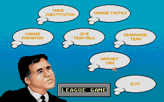 1st Division Manager atari screenshot