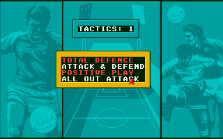 1st Division Manager atari screenshot