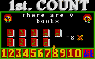 1st Maths atari screenshot