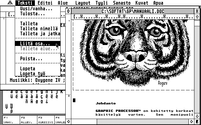 1ST Word Plus atari screenshot