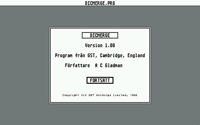 1ST Word Plus atari screenshot