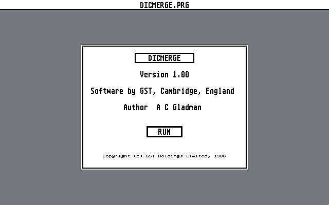 1ST Word Plus atari screenshot