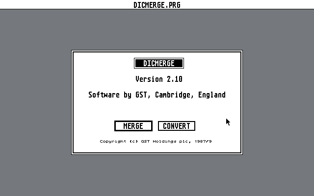 1ST Word Plus atari screenshot