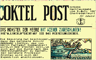 20000 Meilen unter dem Meer atari screenshot