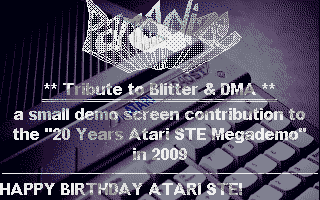 20 Years STE Megademo atari screenshot