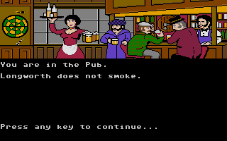 221B Baker Street atari screenshot