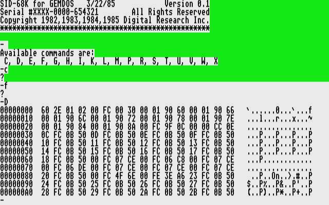 Atari 2600 / 7800 Development System atari screenshot