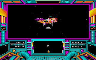 3D Galax atari screenshot