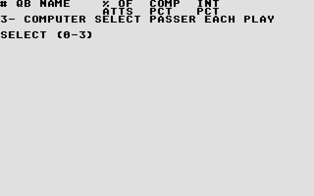 3-in-1 Football atari screenshot