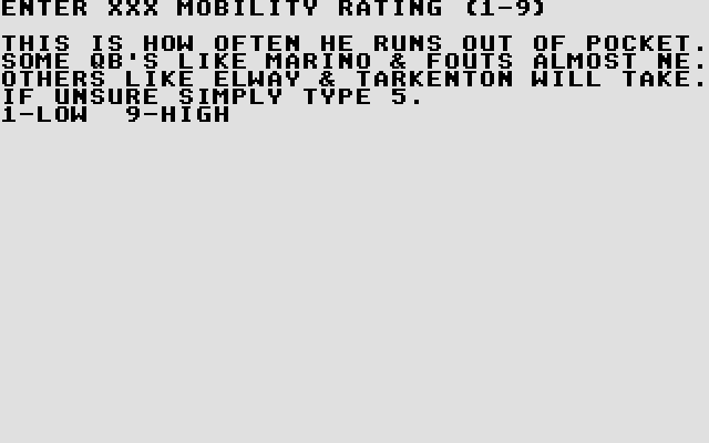 3-in-1 Football atari screenshot