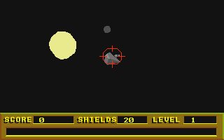 3-D Asteroids atari screenshot