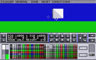 3D Construction Kit II atari screenshot