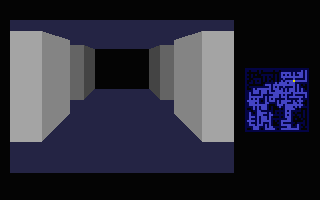 3-D Maze atari screenshot