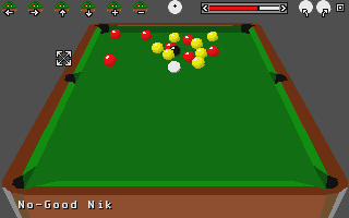 3D Pool atari screenshot