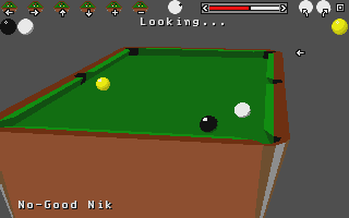 3D Pool atari screenshot