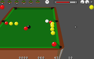 3D Pool atari screenshot