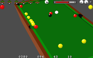 3D Pool atari screenshot