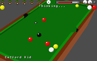 3D Pool atari screenshot