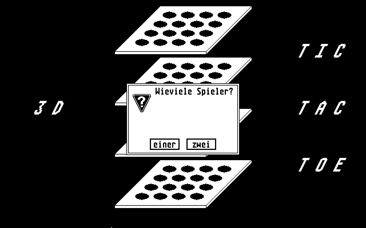 3-D Tic Tac Toe — screenshot 1