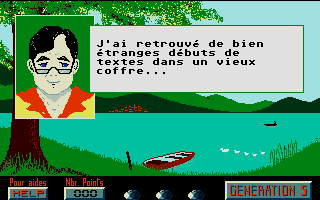 4 Saisons de l'Écrit (Les) atari screenshot