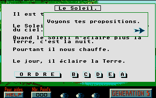 4 Saisons de l'Écrit (Les) atari screenshot