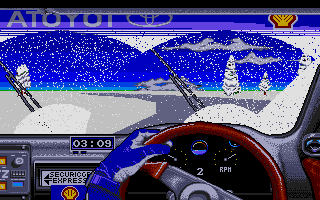 4 Wheel Drive atari screenshot