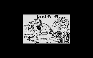 4col Intro atari screenshot