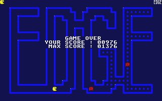 4k STE Pacman atari screenshot