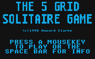 5 Grid Solitaire Game — screenshot 1