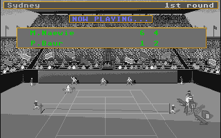 Centre Court 5pm atari screenshot