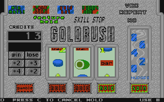 68000 Fruit Machine atari screenshot